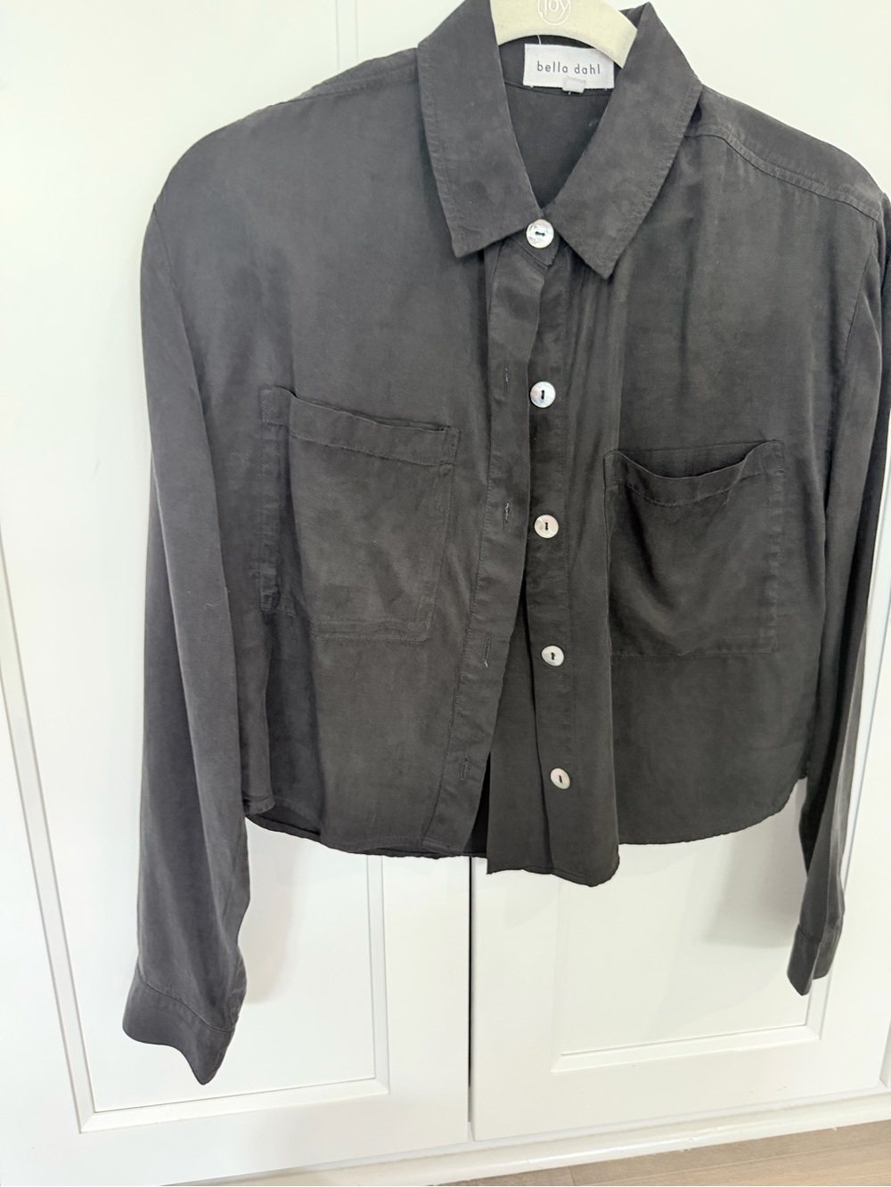 Bella Dahl Black Button-Up Shirt